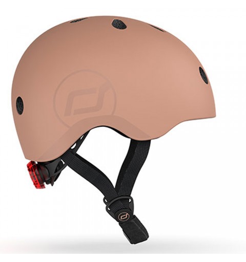 Scoot and Ride Kask - kask dla małych dzieci 3+ S-M | Mocha